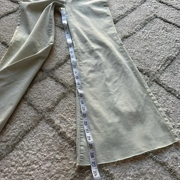 Free People We The Free jeans High Rise Youthquake super Flare Light Wash 27 - Picture 6 of 13